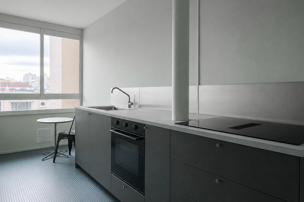 Cuisine et rangements-renovation-appartement-Paris
