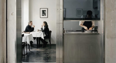 Photo d'un projet de Aménagement Café ou restaurant à Paris