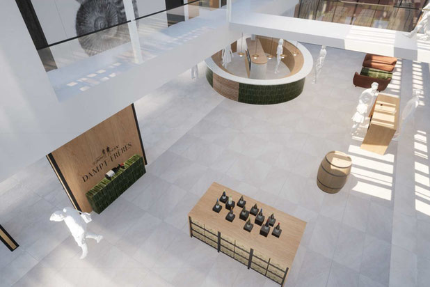 Espace vente -Bar-agrandissement_extension-local-Chablis