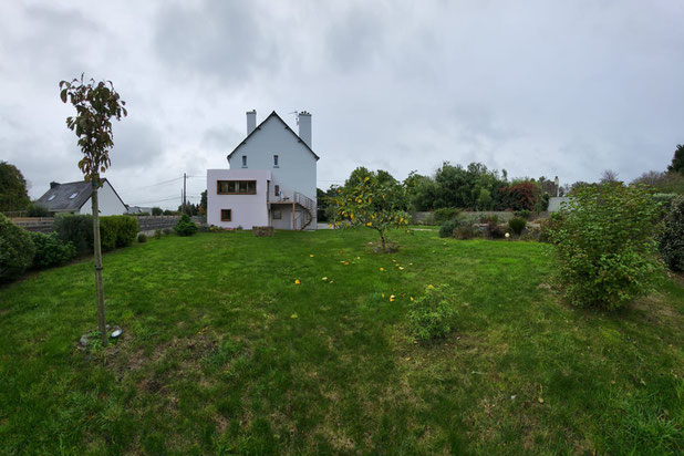 Prise de vue de l'état futur-agrandissement_extension-maison-Ploemel