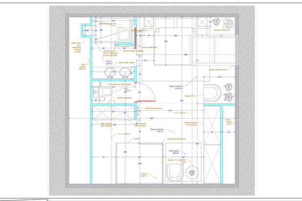 Plan d'aménagement du projet-amenagement-maison-Ploemel