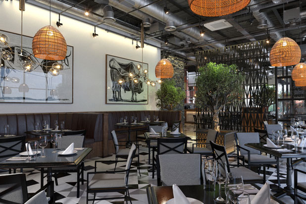 La salle privée-amenagement-cafe_restaurant-Orvault