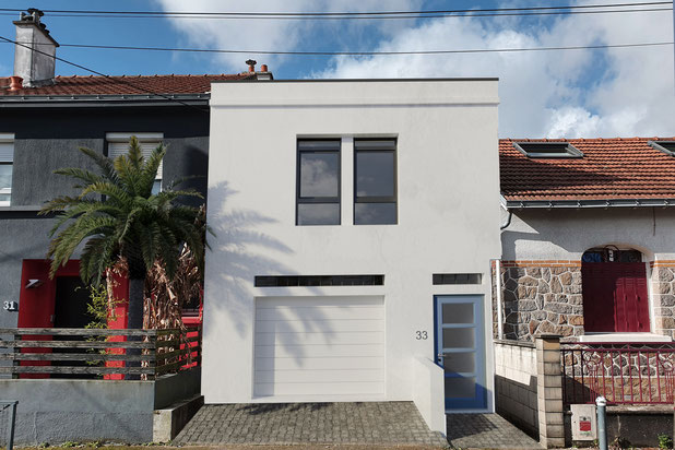 Vue sur rue-renovation-maison-Nantes
