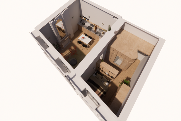 Axonométrie-renovation-appartement-Montpellier