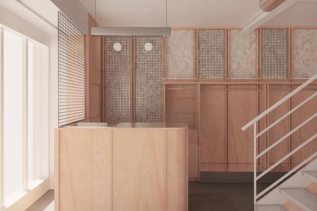 Rendu photoréaliste en conception-amenagement-boutique_local-Montpellier