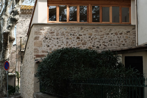 Façade Sud-construction-maison-Usclas-d'Hérault