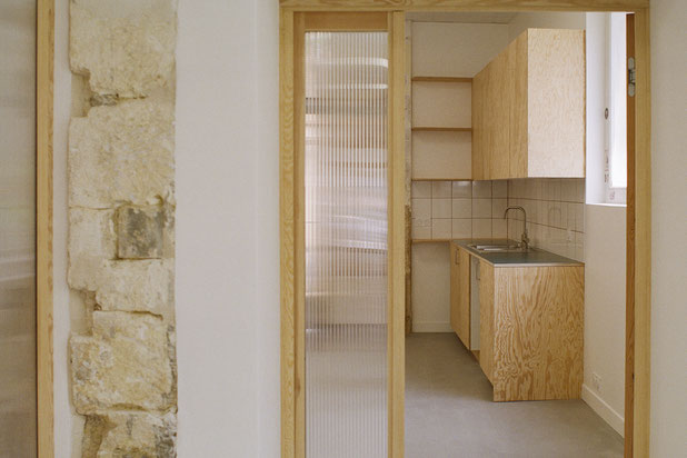 Cuisine, salle de repos-renovation-bureaux-Montpellier
