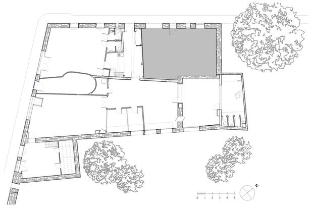 Plan existant-renovation-bureaux-Montpellier