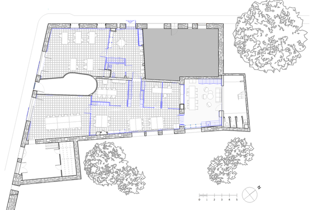 Plan projet-renovation-bureaux-Montpellier