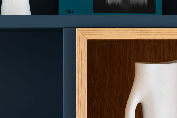 Détail de la bibliothèque-renovation-appartement-Paris