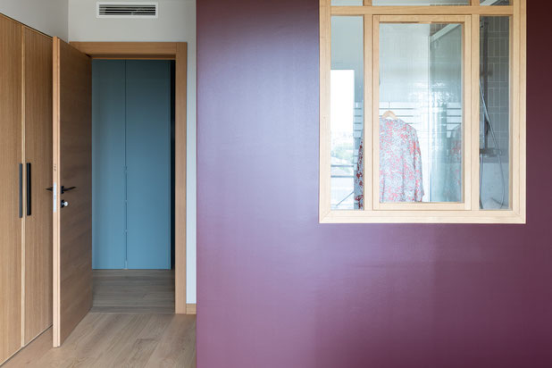La chambre parentale-renovation-appartement-Paris