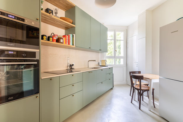 La cuisine-renovation-appartement-Paris