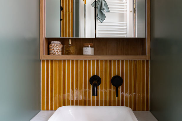 La salle de bain sur mesure-renovation-appartement-Paris