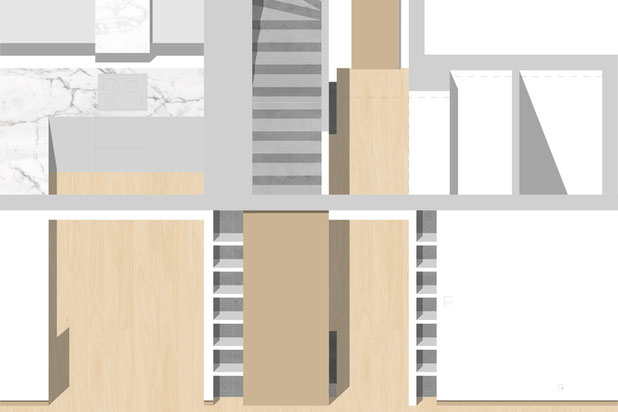 Illustration interface salon-entrée-construction-maison-Nice