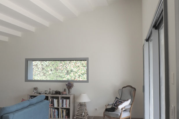 Vue de la parte salon-construction-maison-Gradignan