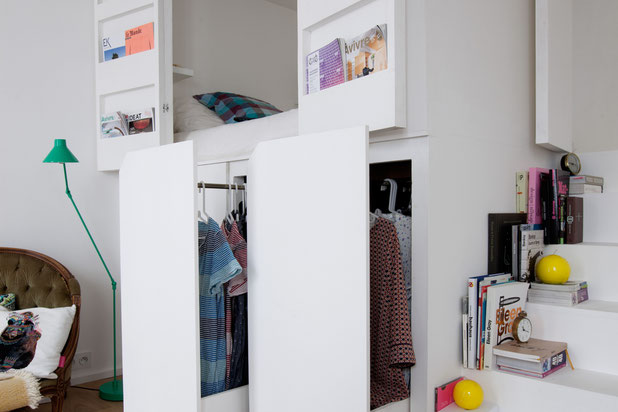 Lit boite-renovation-appartement-Paris