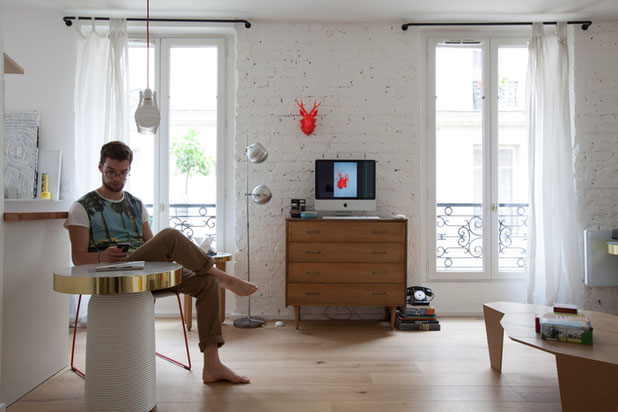 Salon-renovation-appartement-Paris
