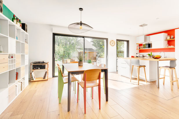 Salle à manger-renovation-maison-Nantes