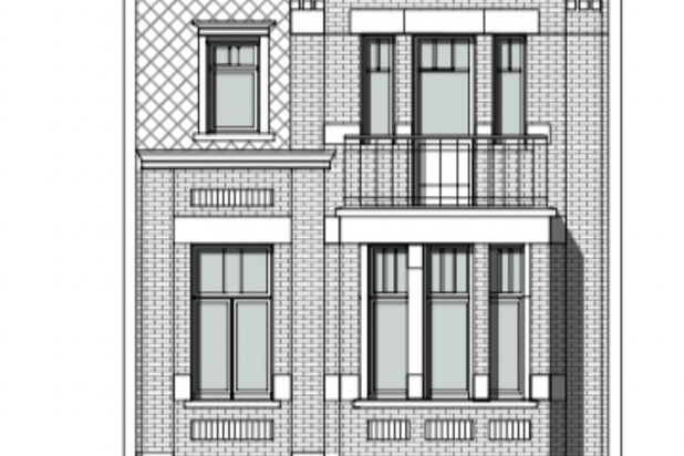 Façade à rue-agrandissement_extension-maison-Bruxelles