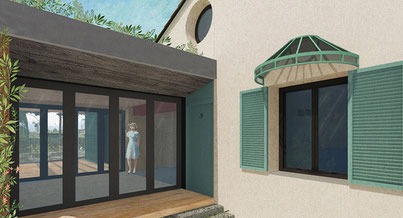 Photo d'un projet de Agrandissement Extension Maison à Marseille