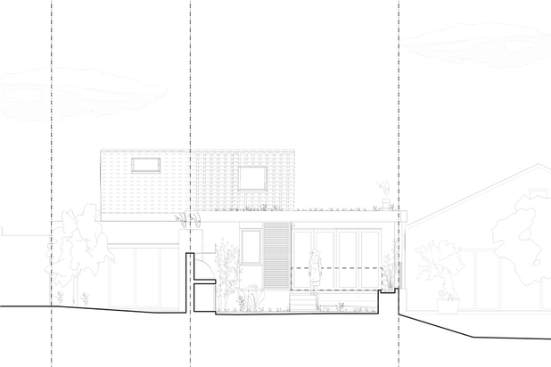 Façade Huveaune-agrandissement_extension-maison-Marseille