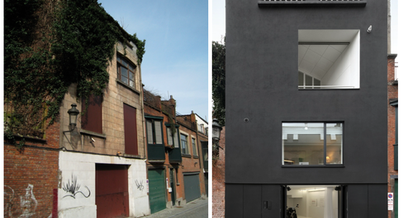 Photo d'un projet de Réhabilitation Maison à Bruxelles