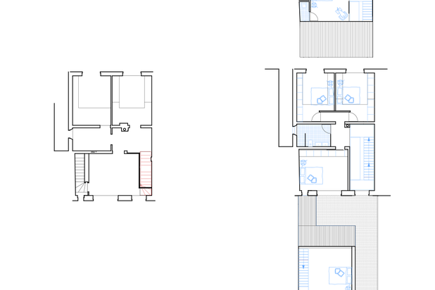 Plan étages-renovation-maison-Bruxelles