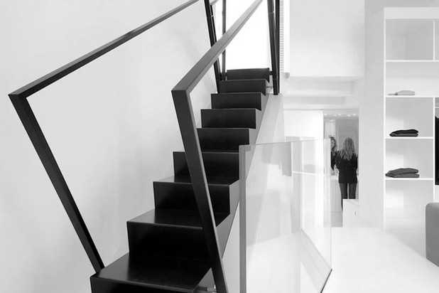 Escalier du dernier niveau-rehabilitation-maison-Bruxelles