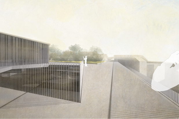 Vue toiture jardin-construction-equipement-Namur