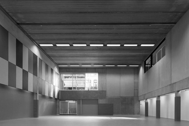 Vue de la salle de sport-construction-equipement-Bruxelles