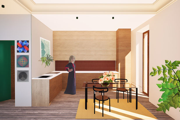 Séjour-renovation-appartement-Marseille