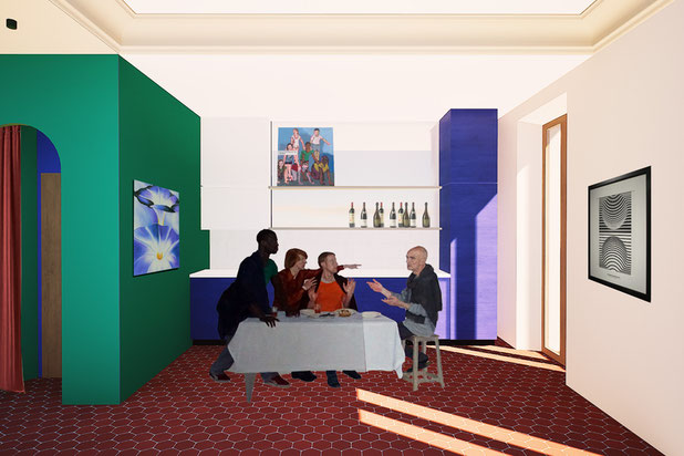 Séjour (option)-renovation-appartement-Marseille