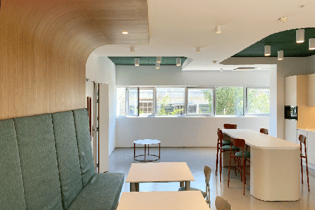Alcove banquette-renovation-bureaux-Lyon