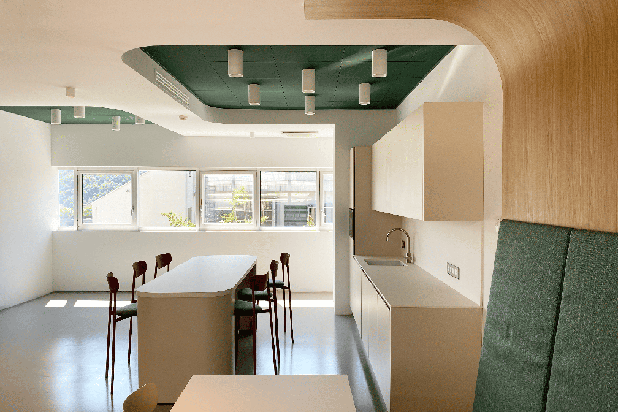 Alcove banquette-renovation-bureaux-Lyon