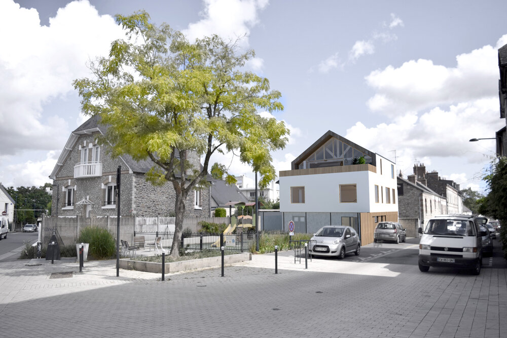 PROJET RQ – surélévation de maison Ille-et-Vilaine PROJET RQ – surélévation de maison Ille-et-Vilaine