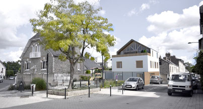 Photo d'un projet de Surélévation Maison à Rennes