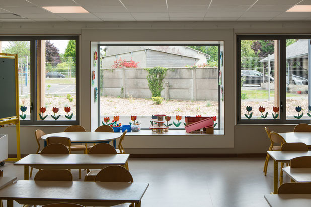 Fenêtre maternelle-construction-equipement-Valdallière