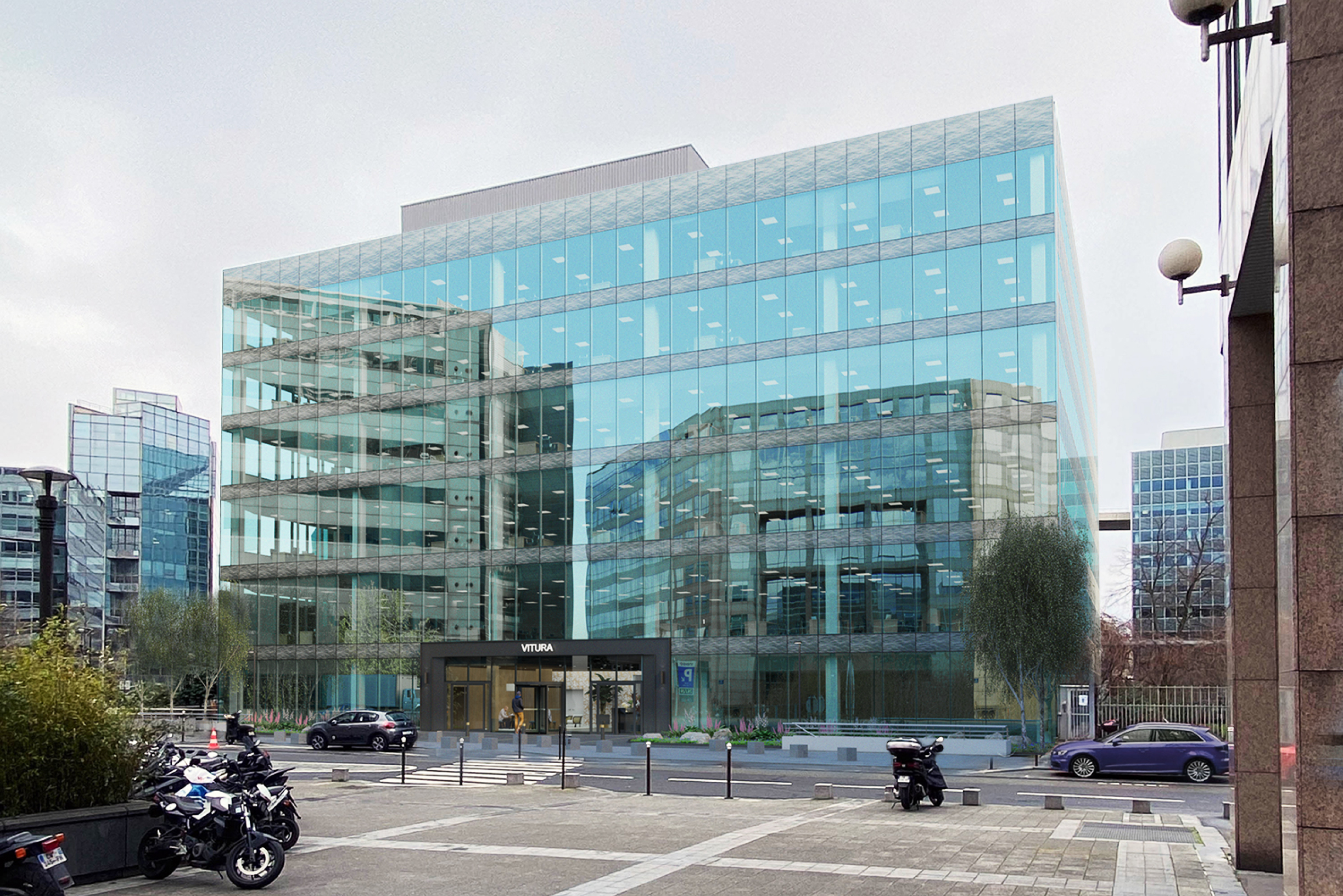 Bureaux Arcs de Seine à Boulogne Billancourt - 92 – rénovation d'immeuble Haute-Savoie