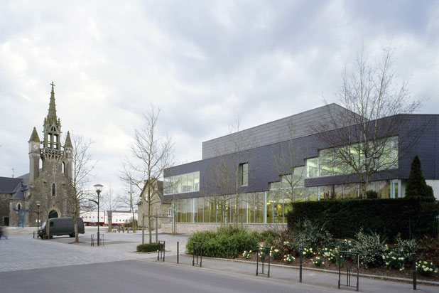 Vue extérieure-construction-extension-Thorigné-Fouillard