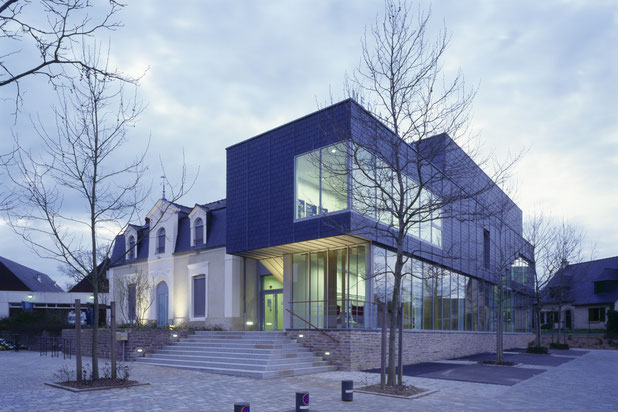 Vue extérieure-construction-extension-Thorigné-Fouillard