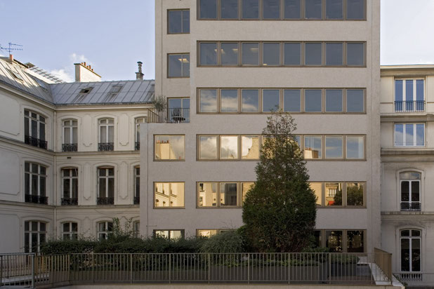 Vue extérieure-rehabilitation-immeuble-Paris