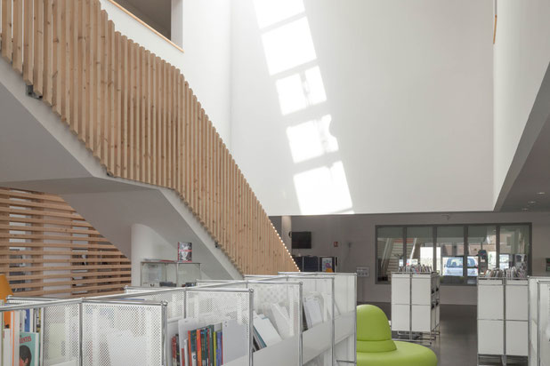 Vue intérieure-construction-immeuble-Blanzat