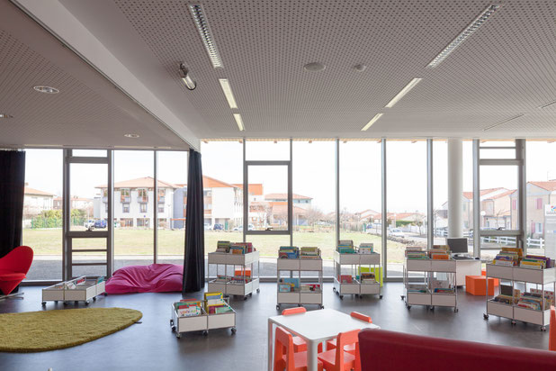 Vue intérieure-construction-immeuble-Blanzat