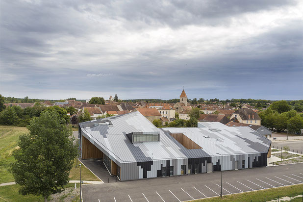Vue aérienne-construction-equipement-Mirebeau-sur-Bèze