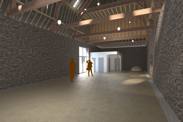 Une salle extérieur-construction-logement-Rives-du-Couesnon