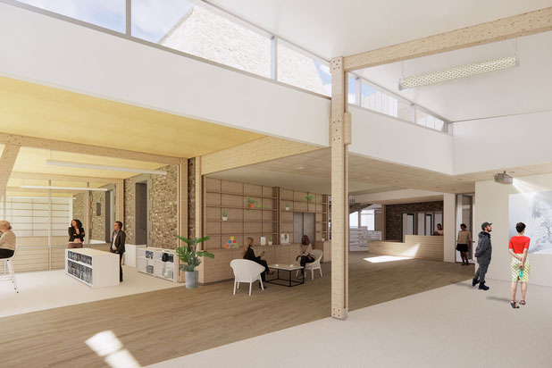 Des espaces possibles-rehabilitation-equipement-Brech