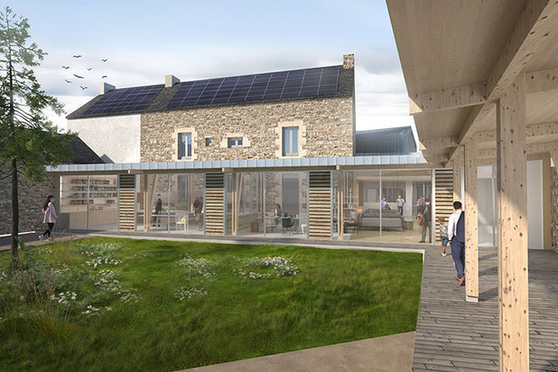 Un jardin-rehabilitation-equipement-Brech