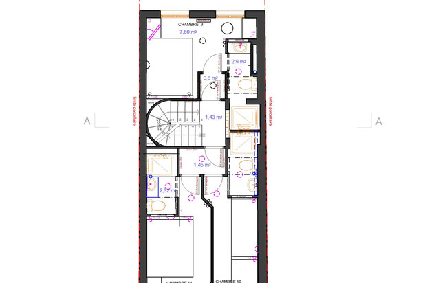 Plan projet-renovation-immeuble-Paris