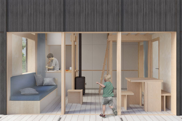 Pièce à vivre-construction-logement-Plougasnou