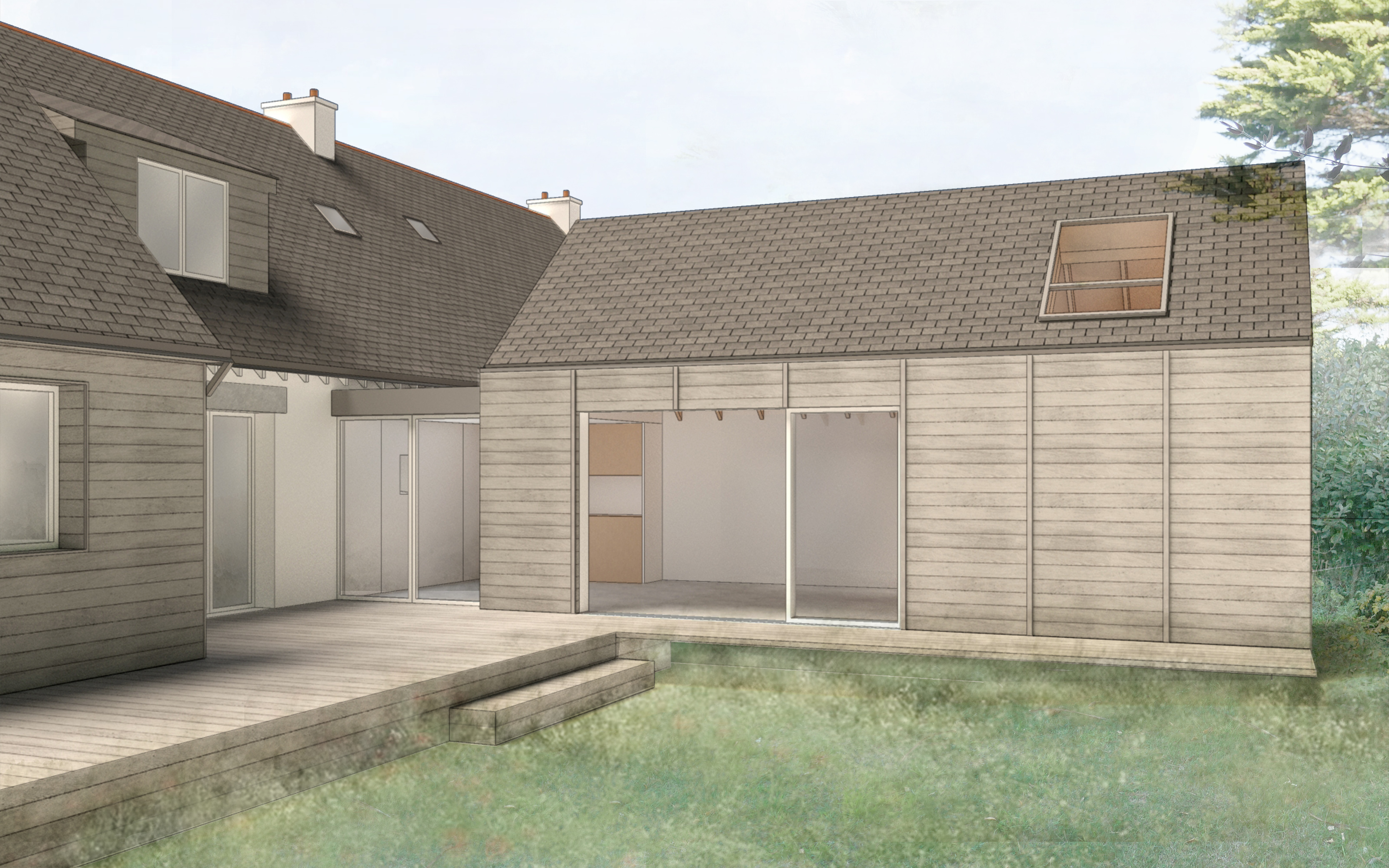 Extension de Kersidan – extension de maison Finistère